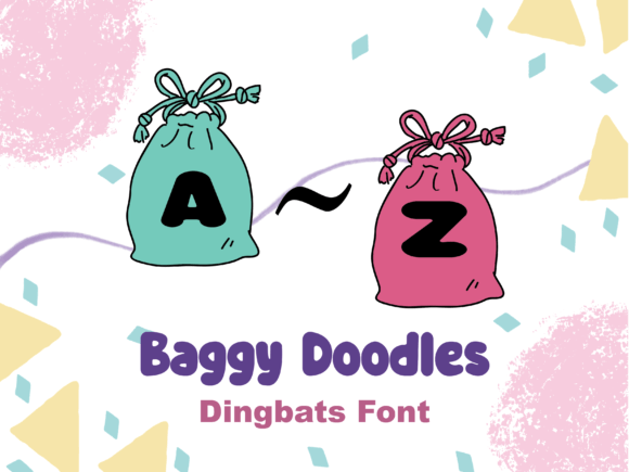 Baggy Doodles: A Playful Font for Polished Branding