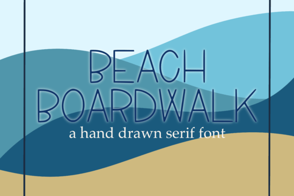 Beach Boardwalk: A Modern Sans Serif Font for Web Design
