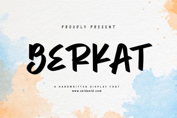 Berkat Font for Modern Branding and Marketing