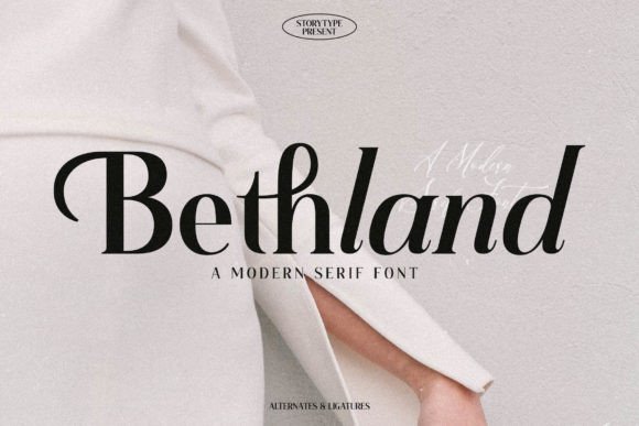 Bethland: A Serif Font That Elevates Branding