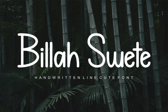 Billahswete: A Bold Display Font for Digital Branding