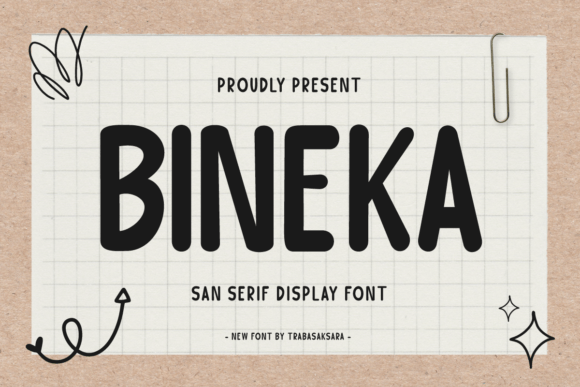 Bineka Font for Handmade Creations