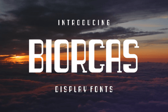 Biorcas: A Modern Font That Boosts Brand Identity