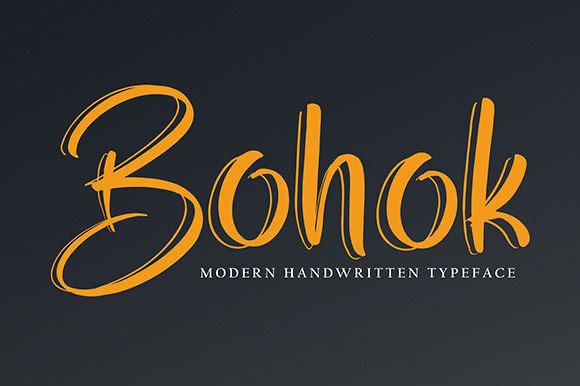 Bohok: The Modern Handwritten Font That Elevates Campaigns