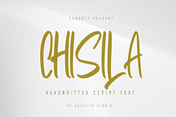 Chisila: A Script Font for Modern Branding and Design