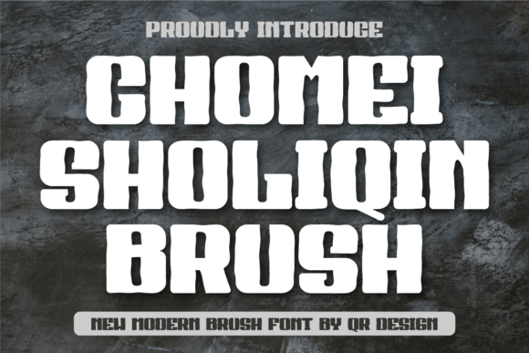 Chomei Sholiqin Brush for Web Design