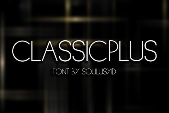Classicplus: A Modern Sans Serif Font for Editorial Design