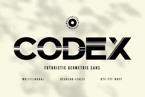Codex: A Modern Sans-Serif Font for Branding Projects