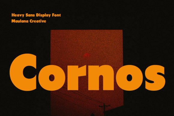Cornos: A Modern Sans Serif Font for Bold Branding