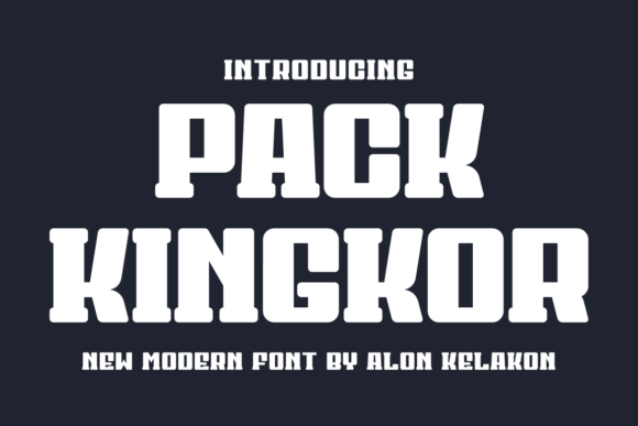 Designing with Pack Kingkor: A Bold Sans Serif for Modern Editorial Projects