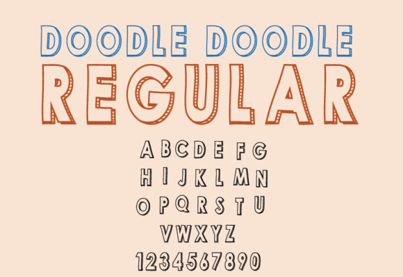 Doodle Doodle Regular for Modern Web Design