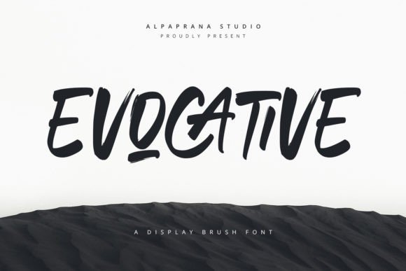 Evocative: A Modern Handwritten Font for Web Design