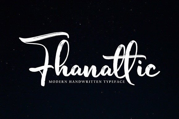 Fhanattic: A Modern Handwritten Font for Dynamic Campaigns