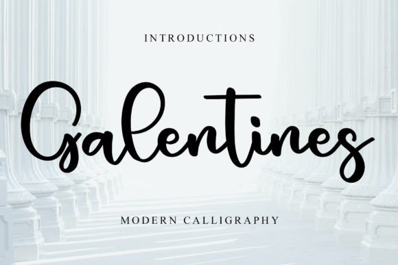 Galentines Font for Modern Editorial Design