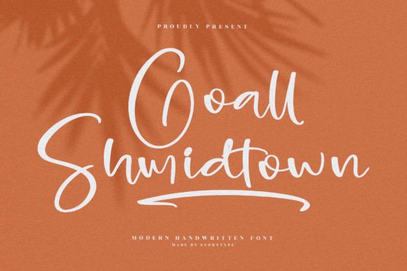 Goall Shmidtown: A Modern Handwritten Font for Branding