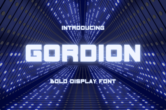 Gordion Sans Serif Font for Modern Branding