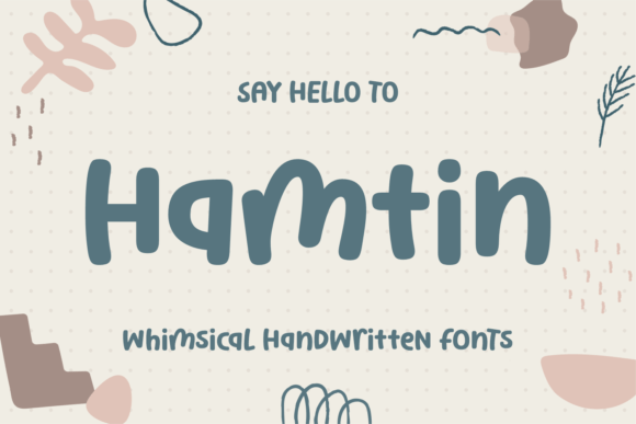 Hamtin Font for Campaign Creatives