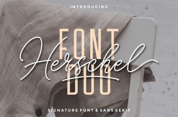 Herschel Font: A Modern Duo for Digital Branding