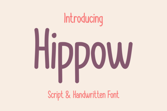 Hippow Font for Modern Web Design Projects