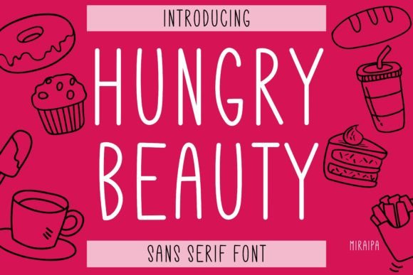 Hungry Beauty Font for Modern Branding