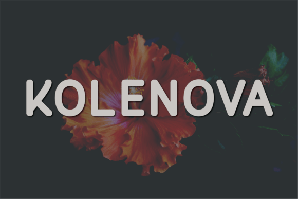 Kolenova: A Modern Sans Serif Font for Editorial Elegance