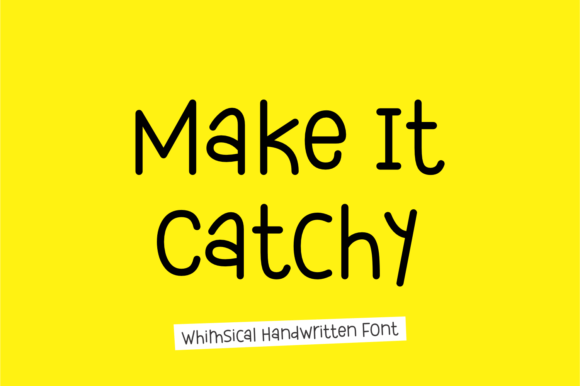 Make It Catchy: A Stylish Font for Modern Branding