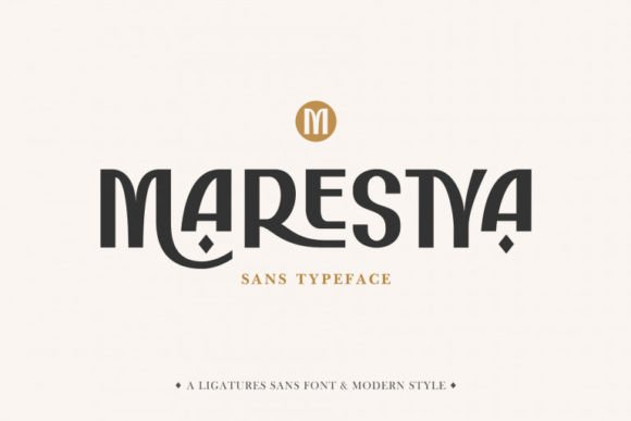 Marestya: A Modern Sans Serif Font for Creative Projects