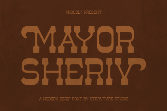 Mayor Sheriv: A Serif Font That Elevates Branding Projects