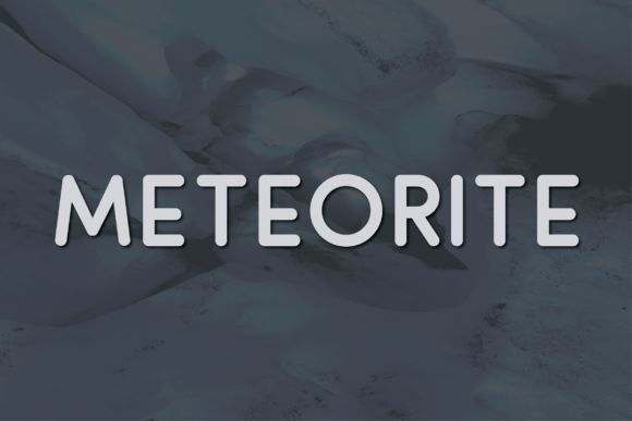 Meteorite: A Modern Sans Serif Font for Editorial Design