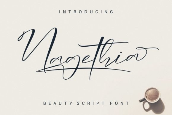 Nagethia Font for Bold Branding and Campaign Design