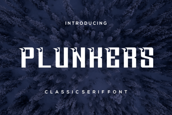 Plunkers: A Designer's Take on a Modern Sans Serif Font