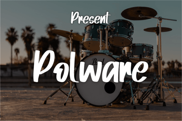 Polware: A Modern Script Font for Digital Branding