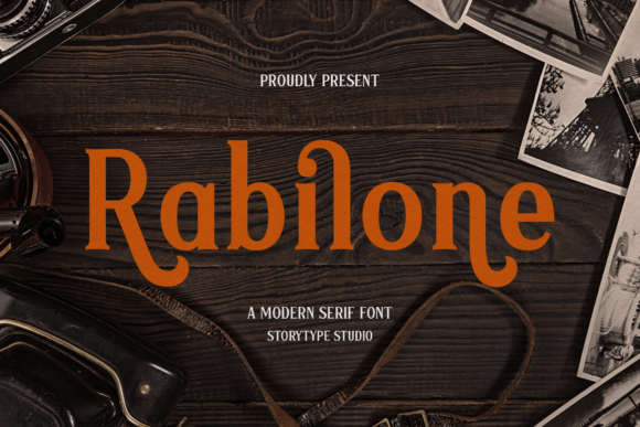Rabilone: A Stylish Serif Font for Modern Campaigns
