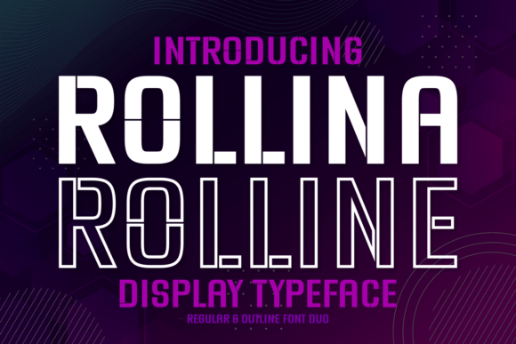 Rollina Rolline: A Modern Font for Branding That Stands Out