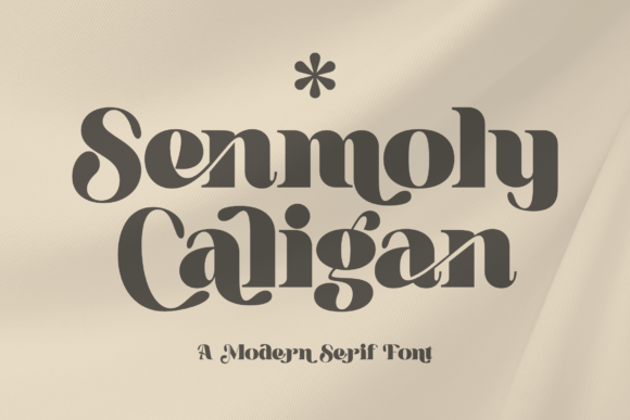 Senmoly Caligan Typeface for Modern Web Design