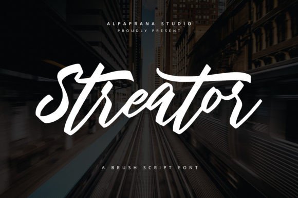 Streator: A Modern Script Font for Web Design