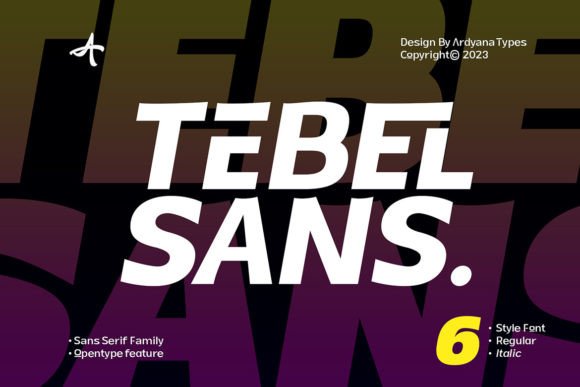 Tebel Sans: A Bold Choice for Modern Editorial Design