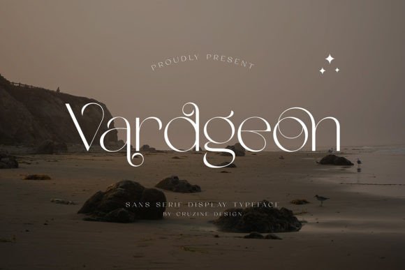 Vardgeon: A Designer's Take on a Modern Sans Serif