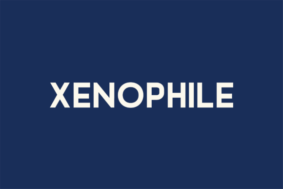 Xenophile Sans Serif Font for Modern Web Design